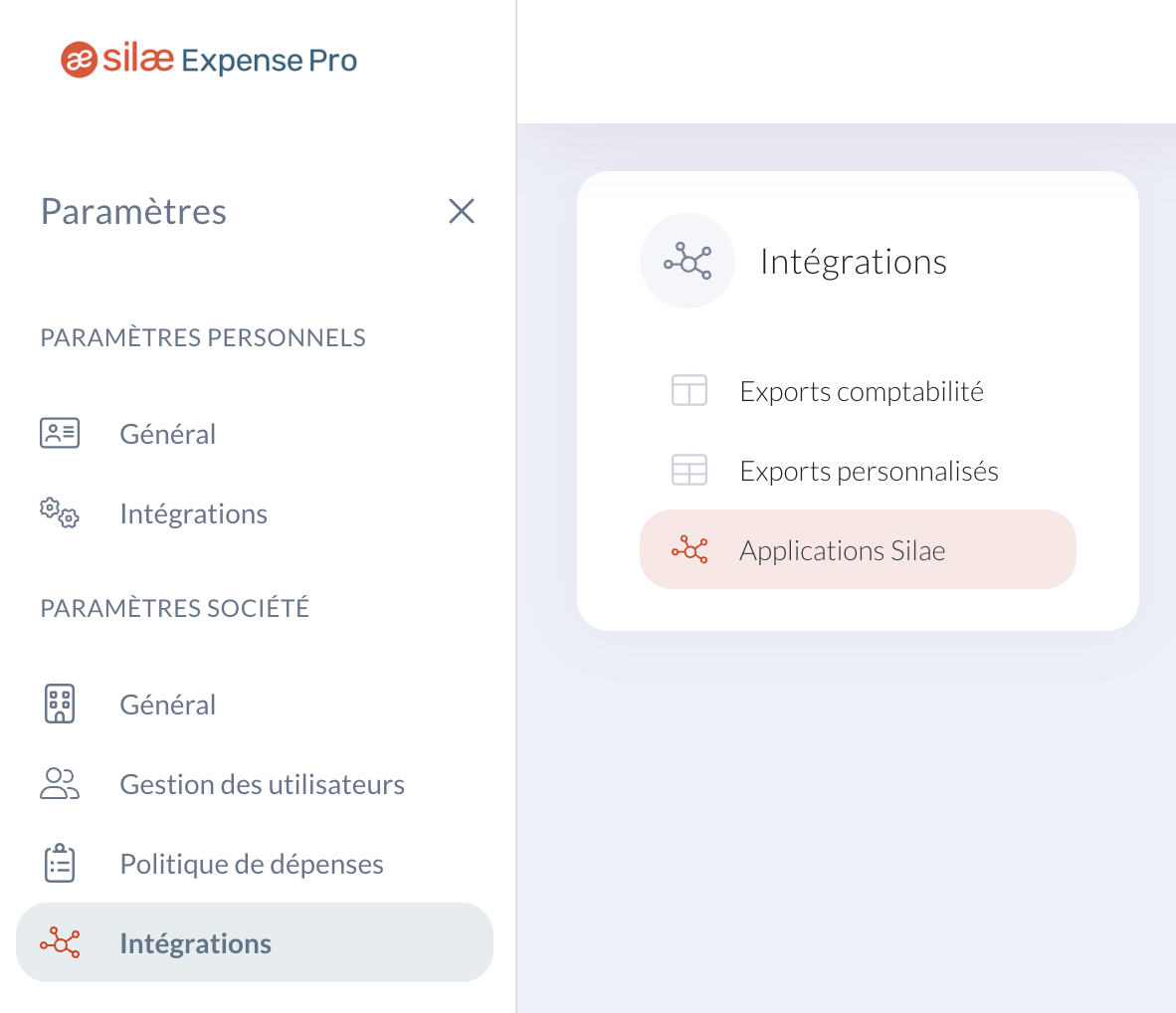 expense-pro-settings-apps-silae